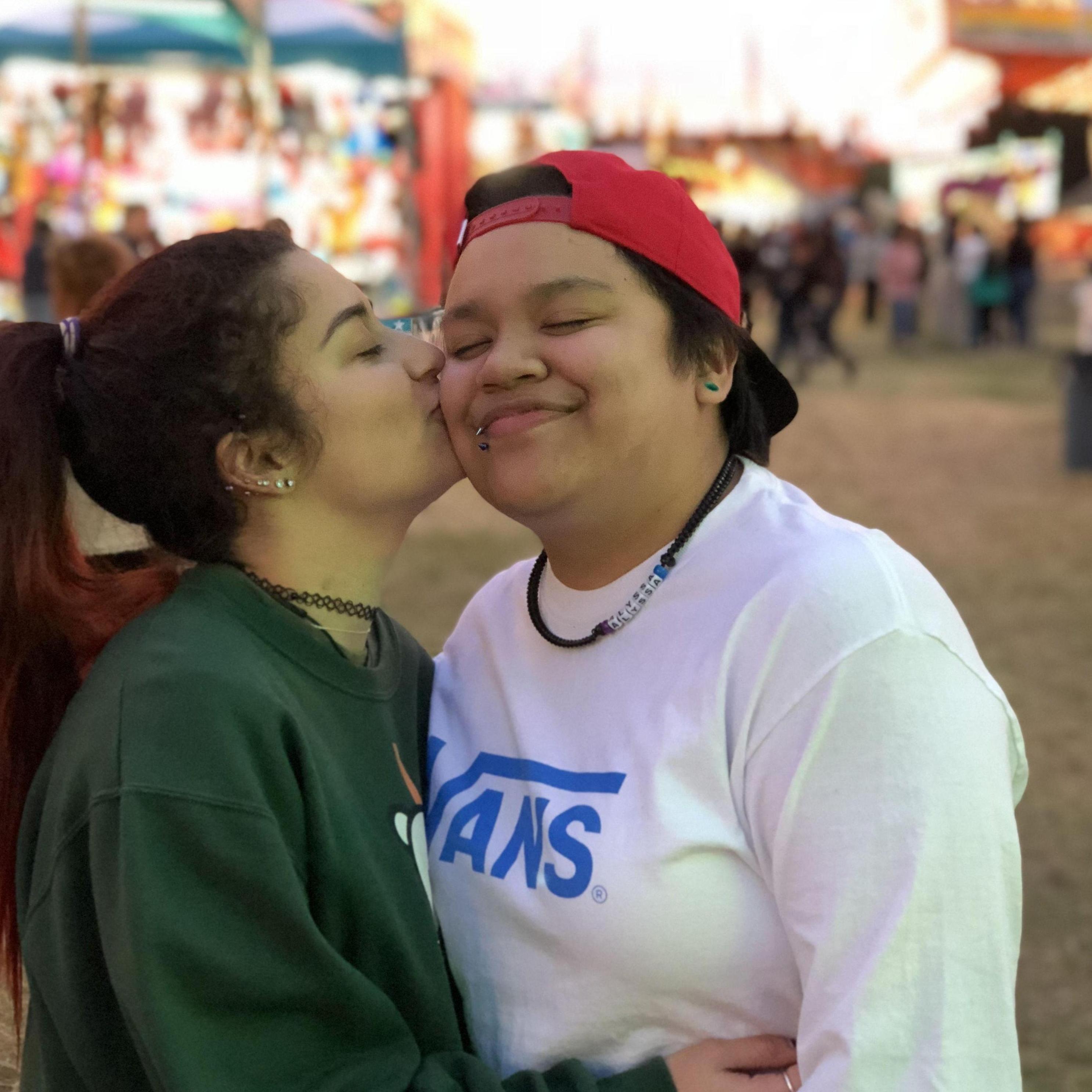 We went to a carnival when we had our first trip meeting each other!