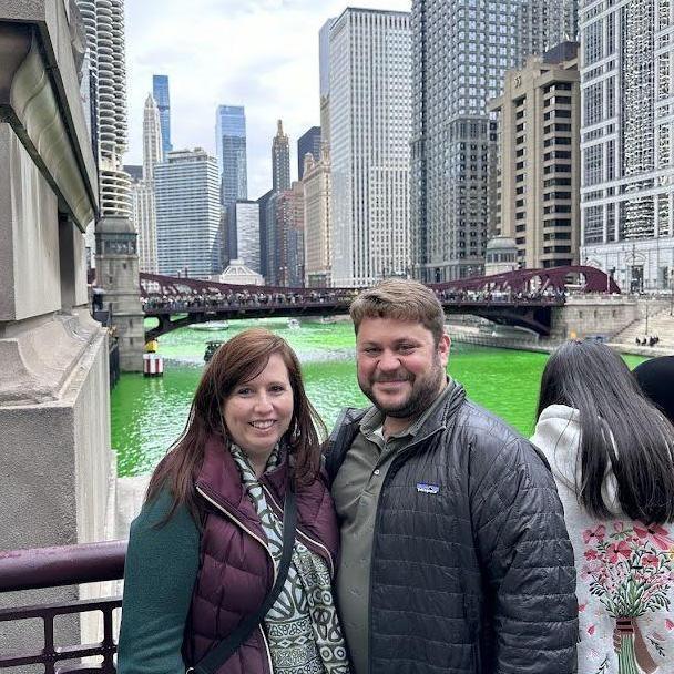 First time to Chicago, together