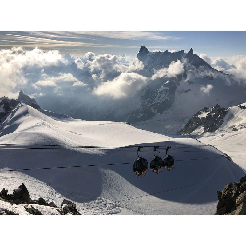 Chamonix, France | The Mont Blanc panoramic cable cars.