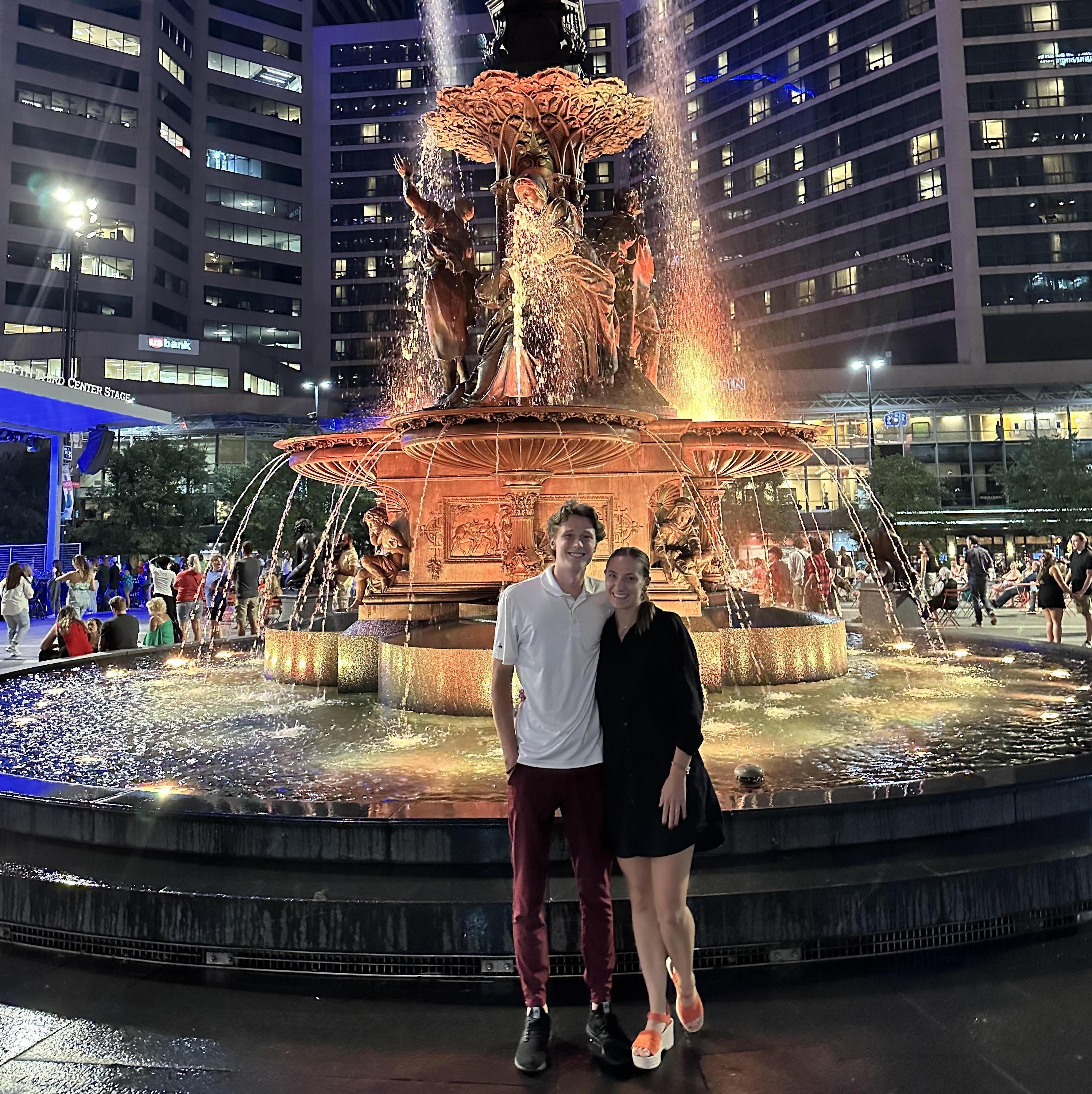 Celebrated our engagement with our families in Cincinnati | August 10, 2024