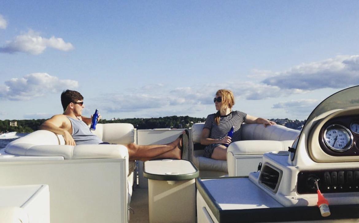 On the Pontoon
