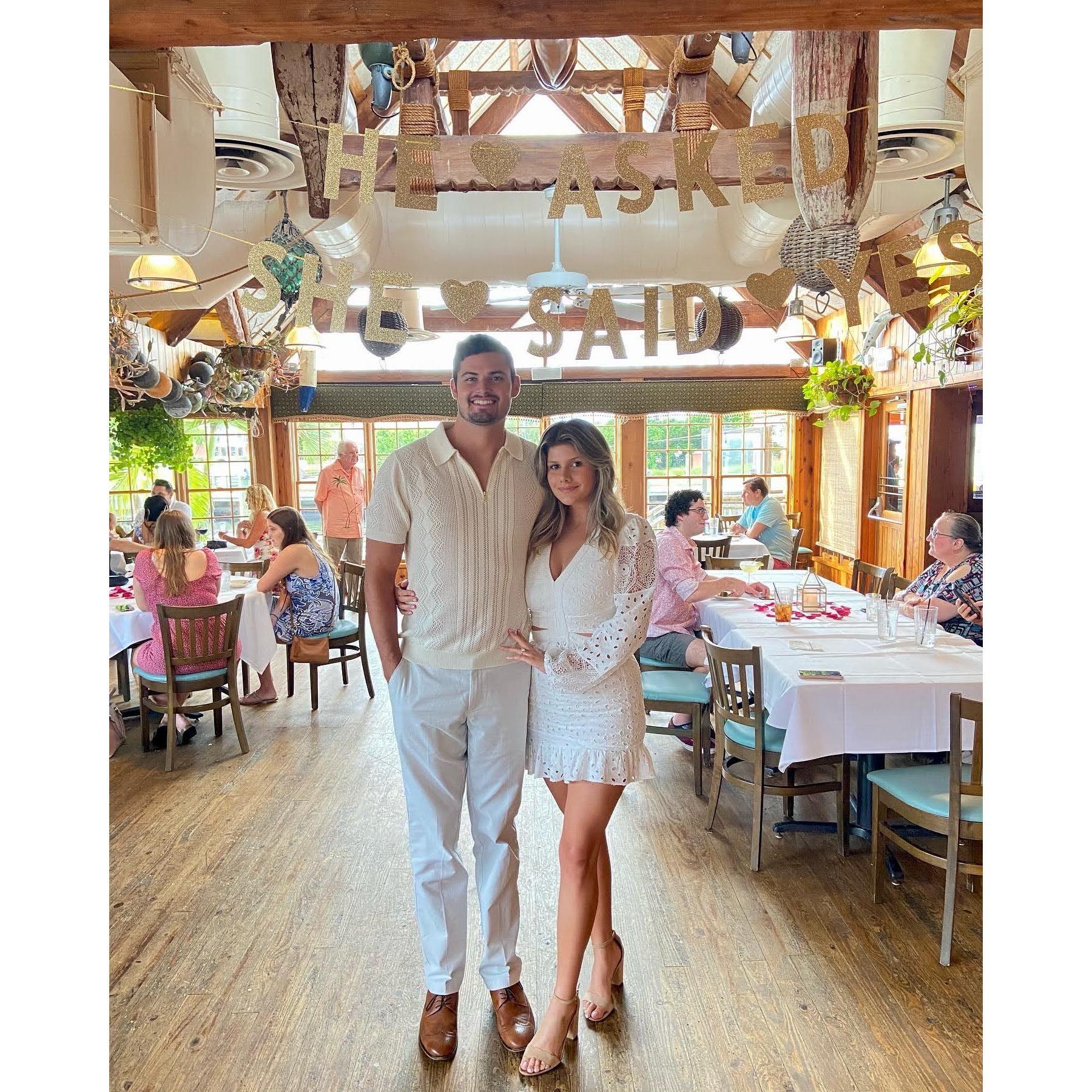 Engagement Party in Florida!
Thank you to Dad & Mom Mier for making this day so special!