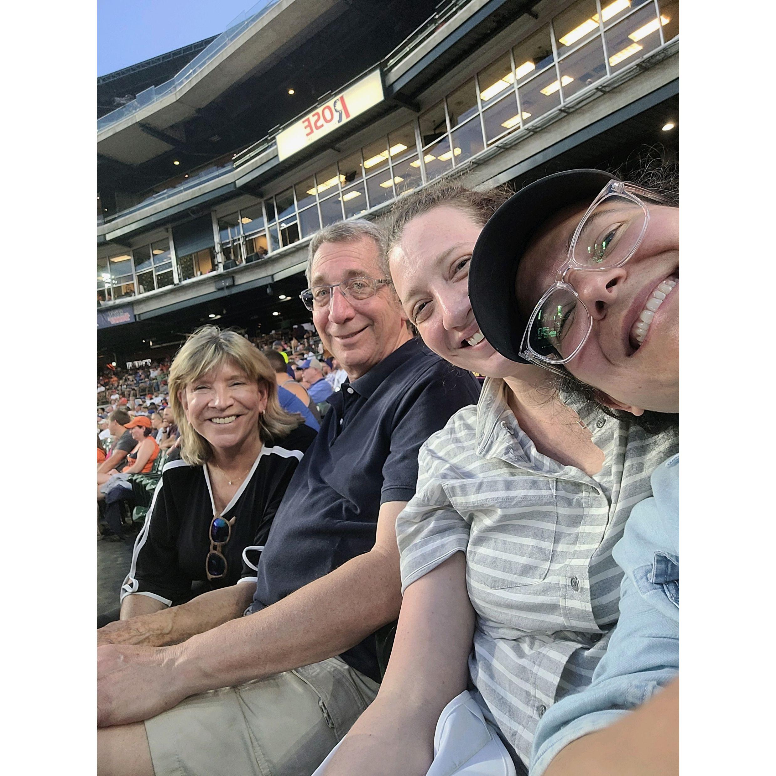 Checking out the Detroit Tigers!