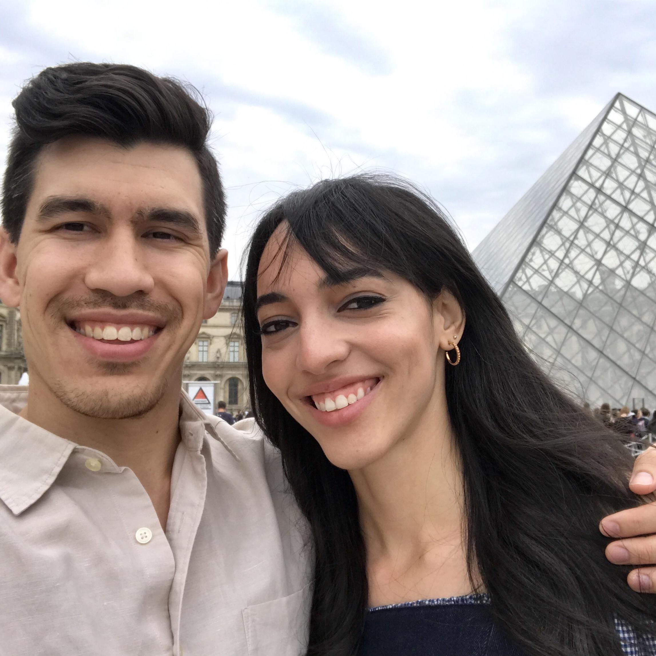 Paris, 2017. After 3 months of dating we planned a 10-day trip to Europe.