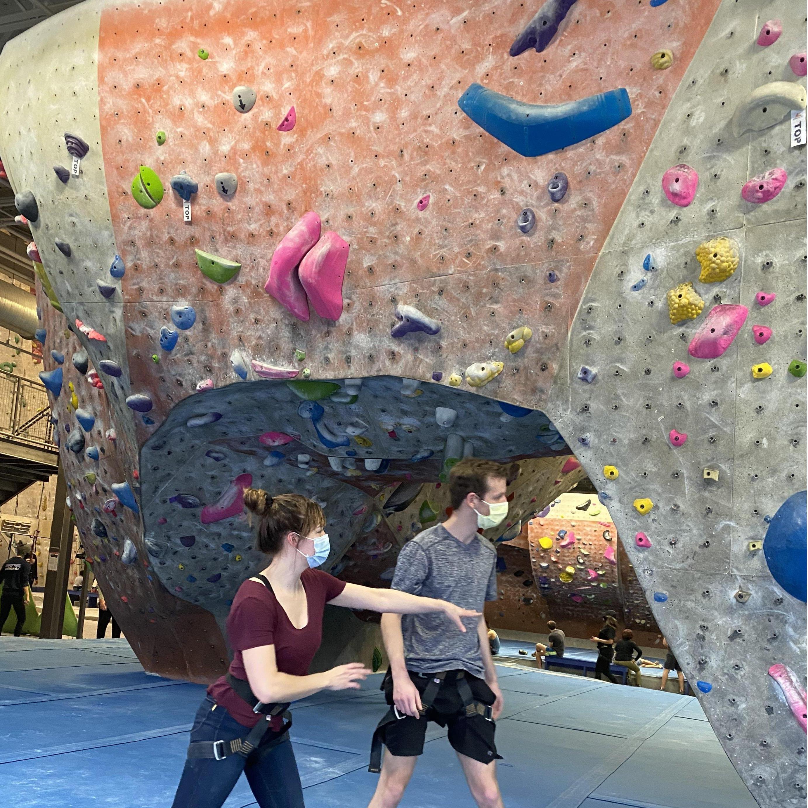 Rock Climbing with our Discord friends.