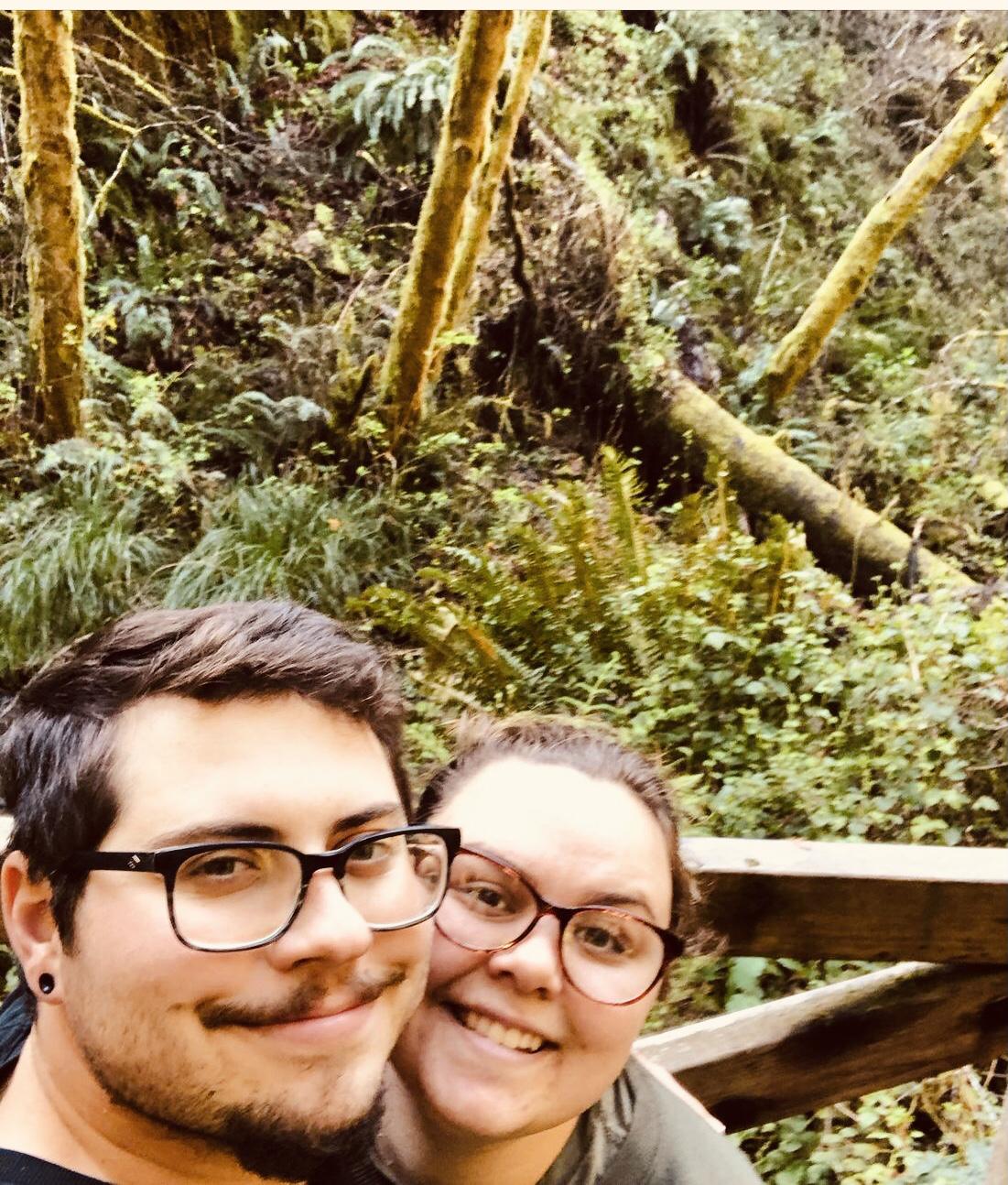 Hiking  in the Forest!