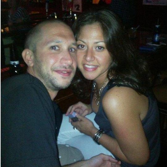 Our first official photo together.  We looked so young!