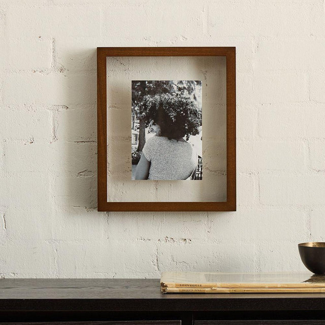 Floating Gallery Frames, Walnut, Wood, 10X12