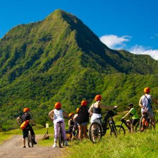 Hawaii Kualoa Ranch E-Bike Tour