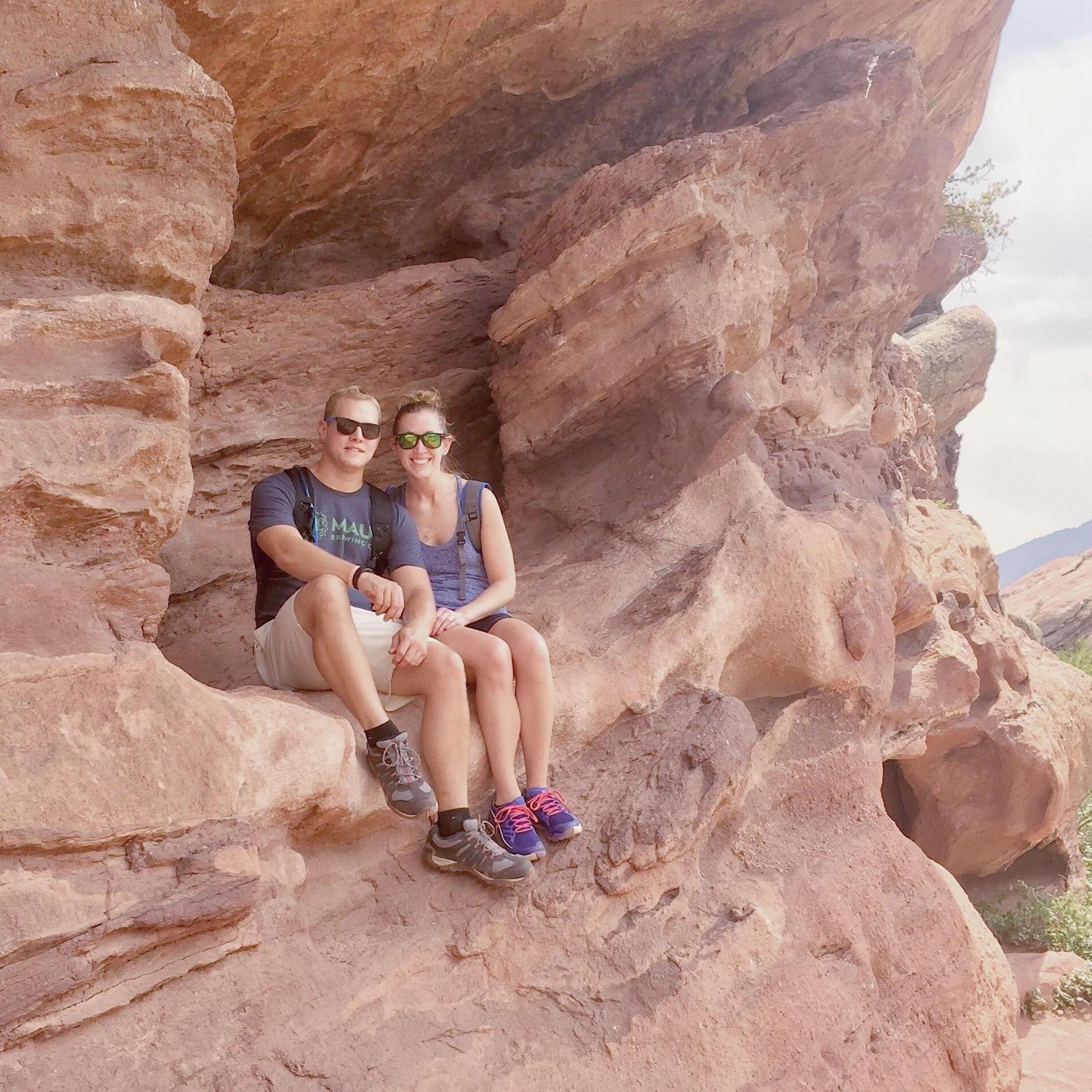 Traveling is fun, road tripping throughout the midwest is priceless. One of our many stops to Red Rocks, Colorado.
