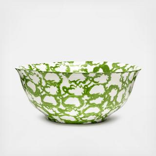 Spongeware Smoke Ring Serving Bowl