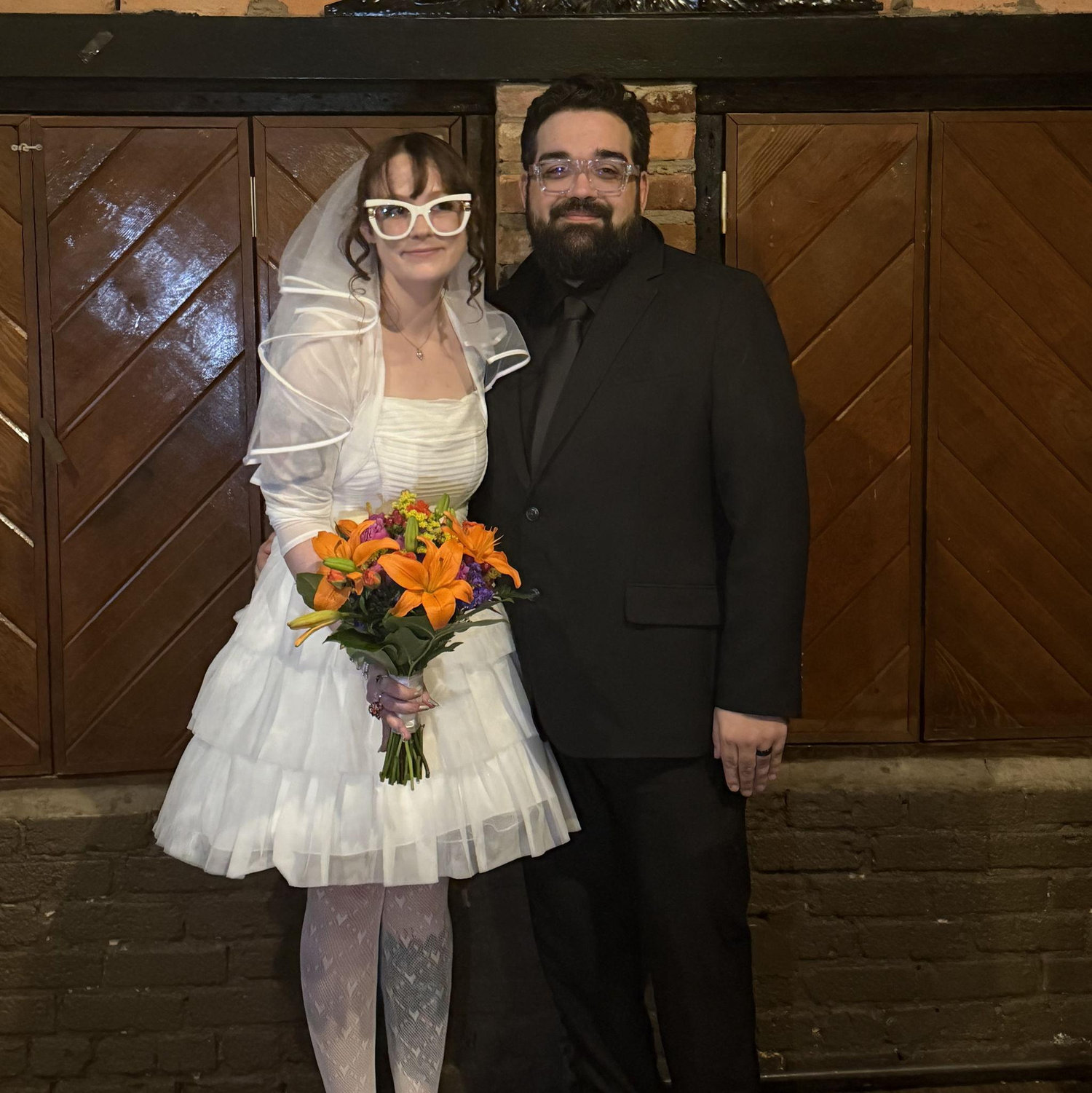 Impromptu tiny reception