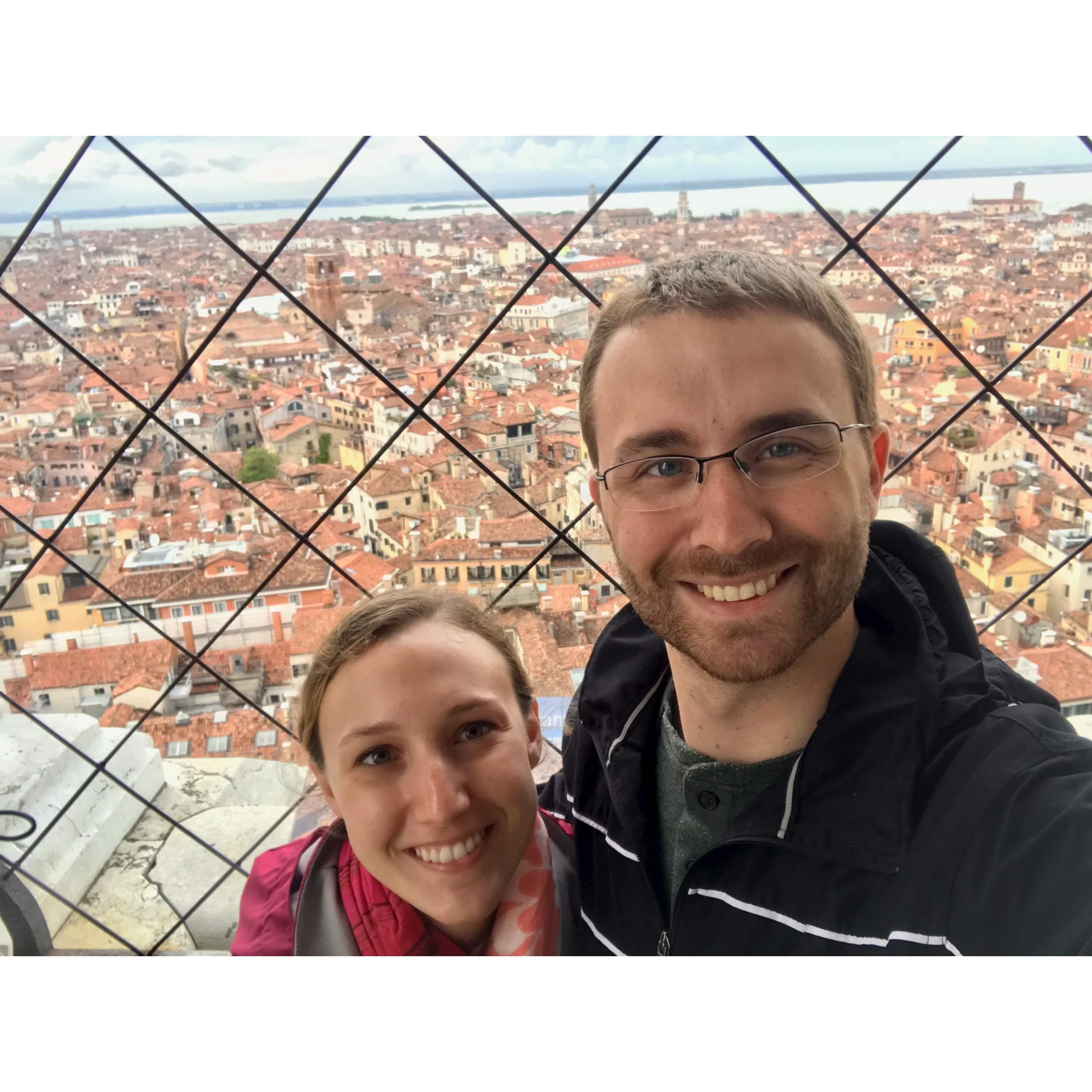 Alex's first time in Europe! Venice