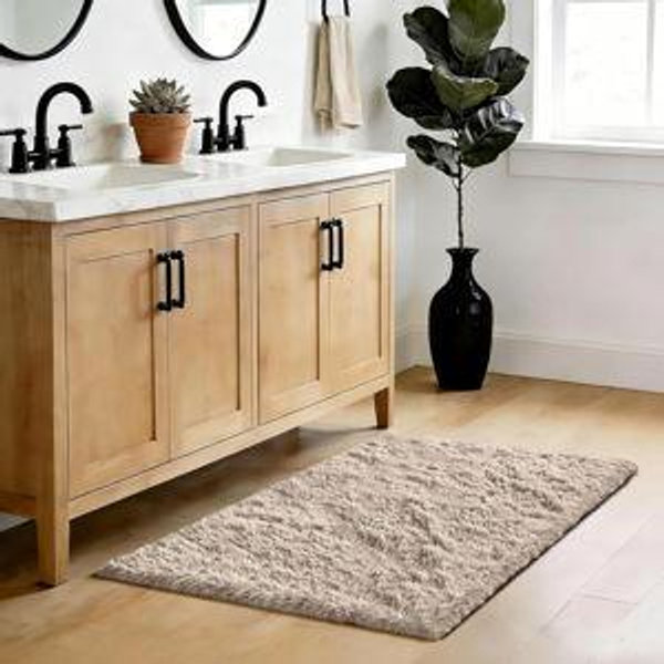 Amazon Fluffy Rug Shag Area Rug, Beige 2x4 Area Rugs for Bedroom, Small Bedside Rug, Soft Fluffy Shag Entryway Throw Rugs for Living Room Bedroom Kids Room Home Decor (2)
