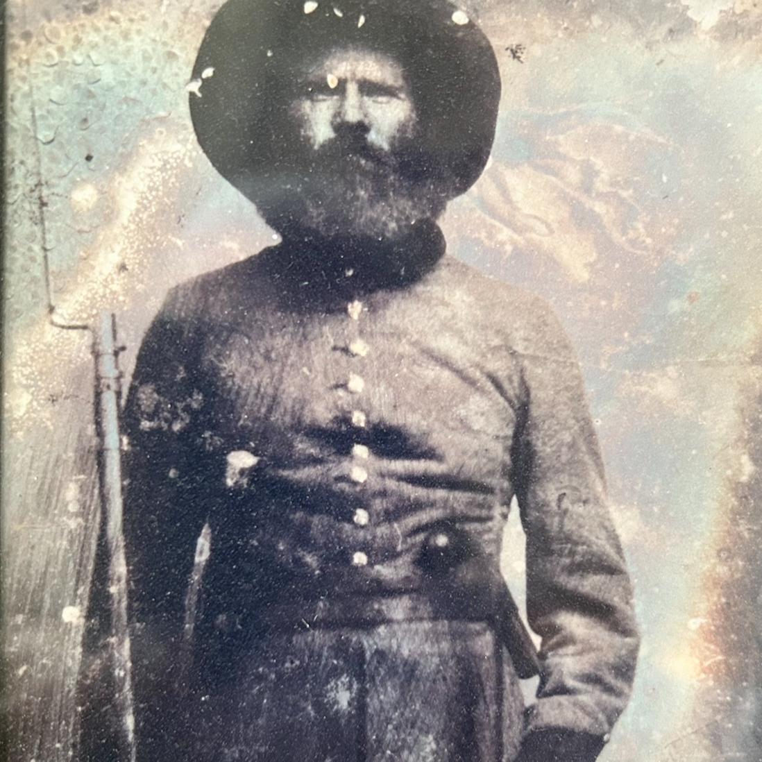 Corporal Walton Davis, in uniform.