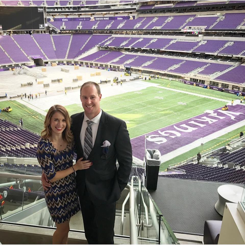 Weddings + Football 
Congrats Ana and Michael 
9.2017