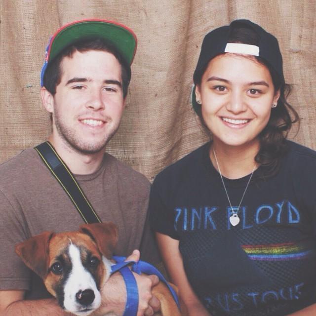 Photo op in Chestnut Hill, Philadelphia 2014.