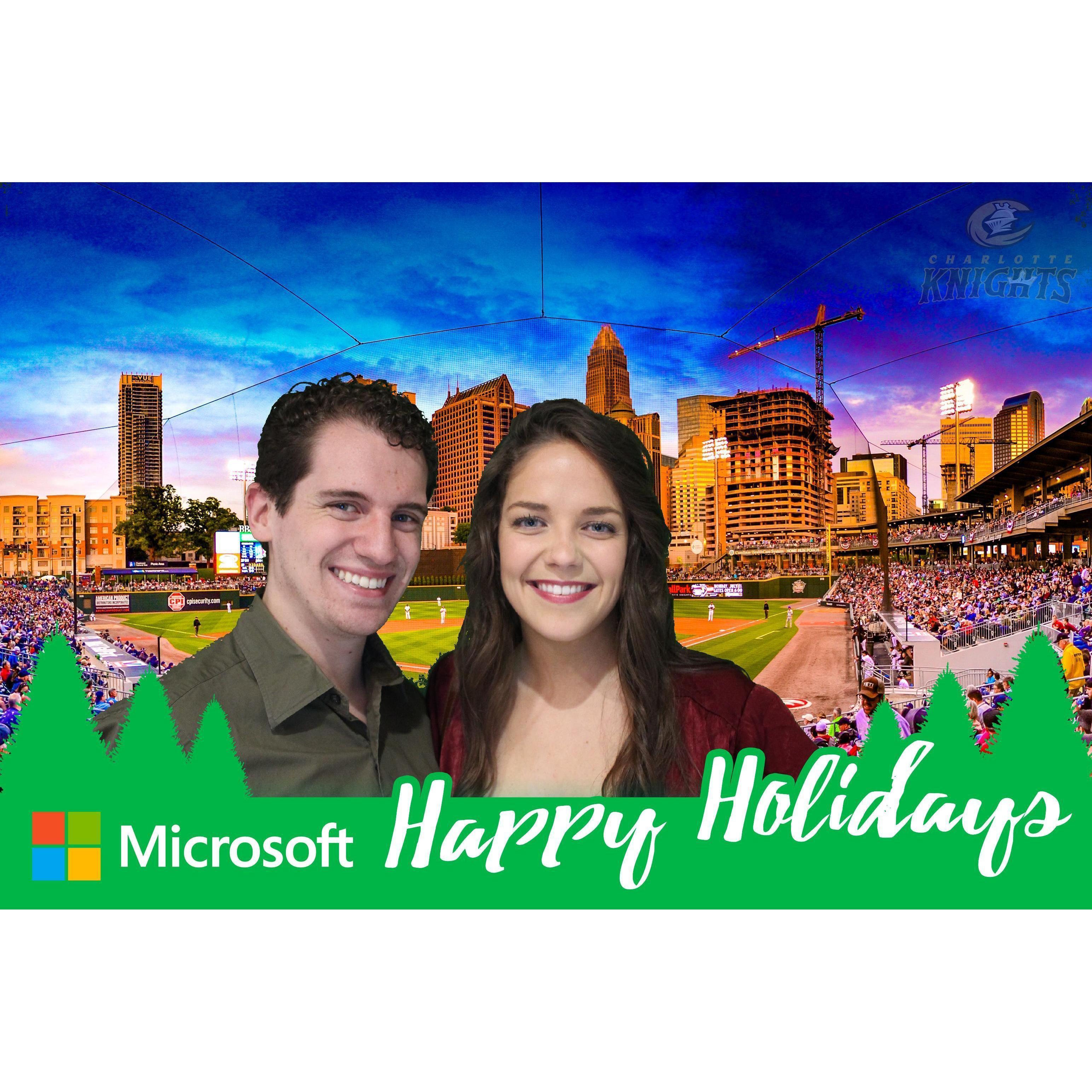 First Holiday party