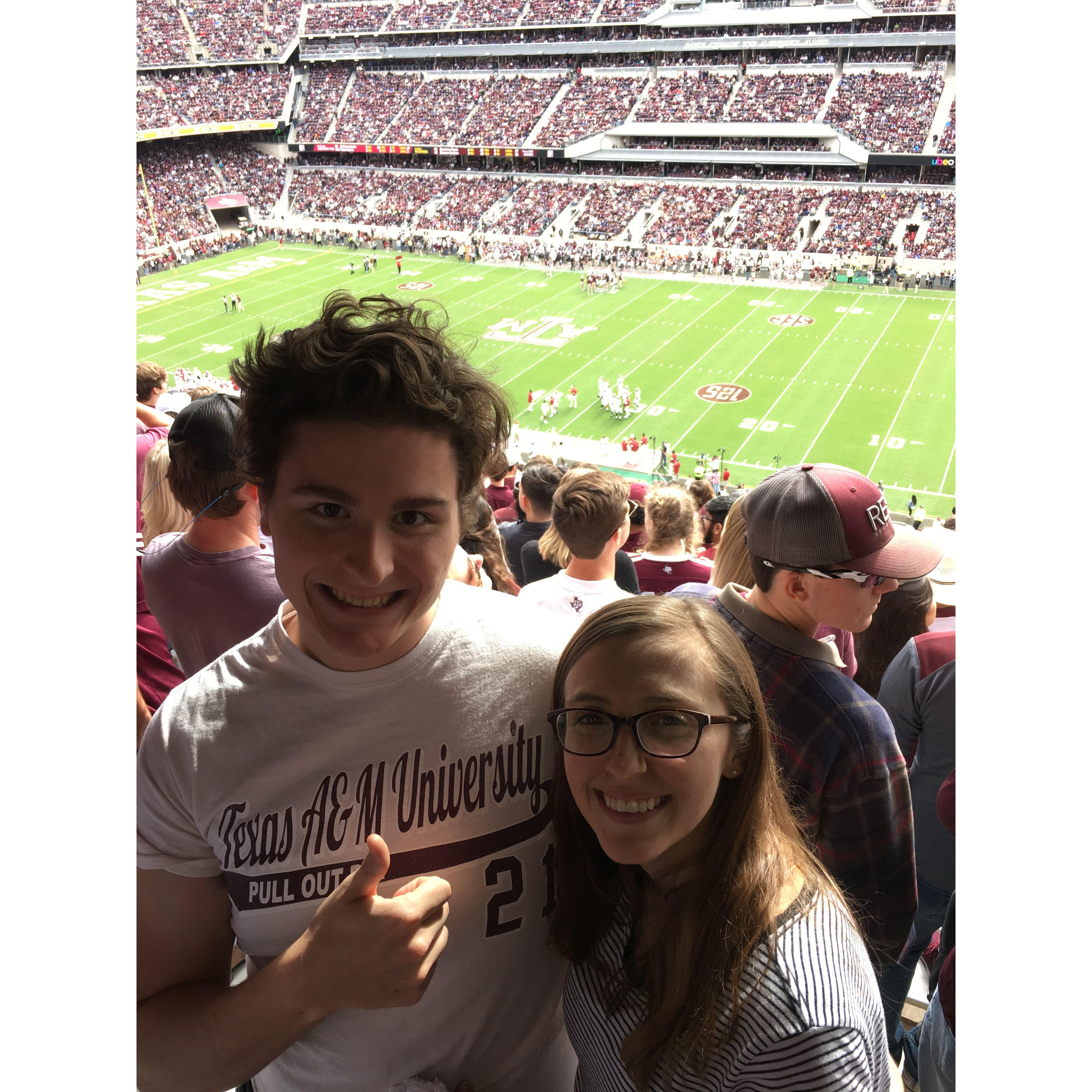 Aggie football game
10-12-2019