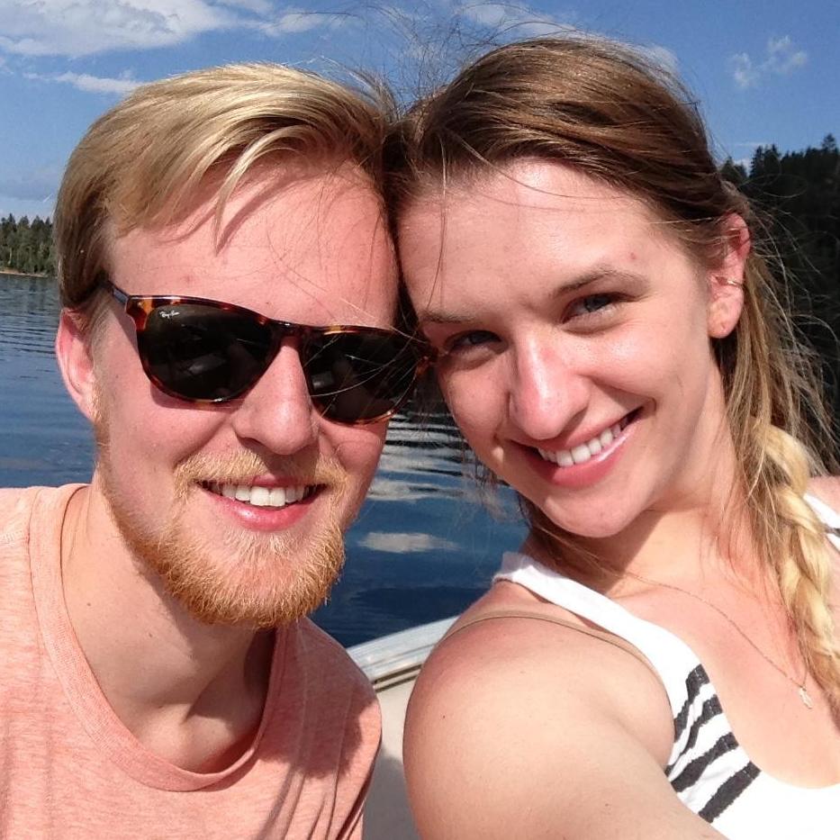 On the boat at Fallen Leaf. Probably a booze cruise.