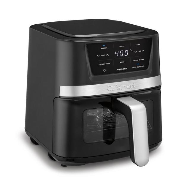 Cuisinart 2.6qt Basket Air Fryer Black/Stainless Steel Finish AIR-80