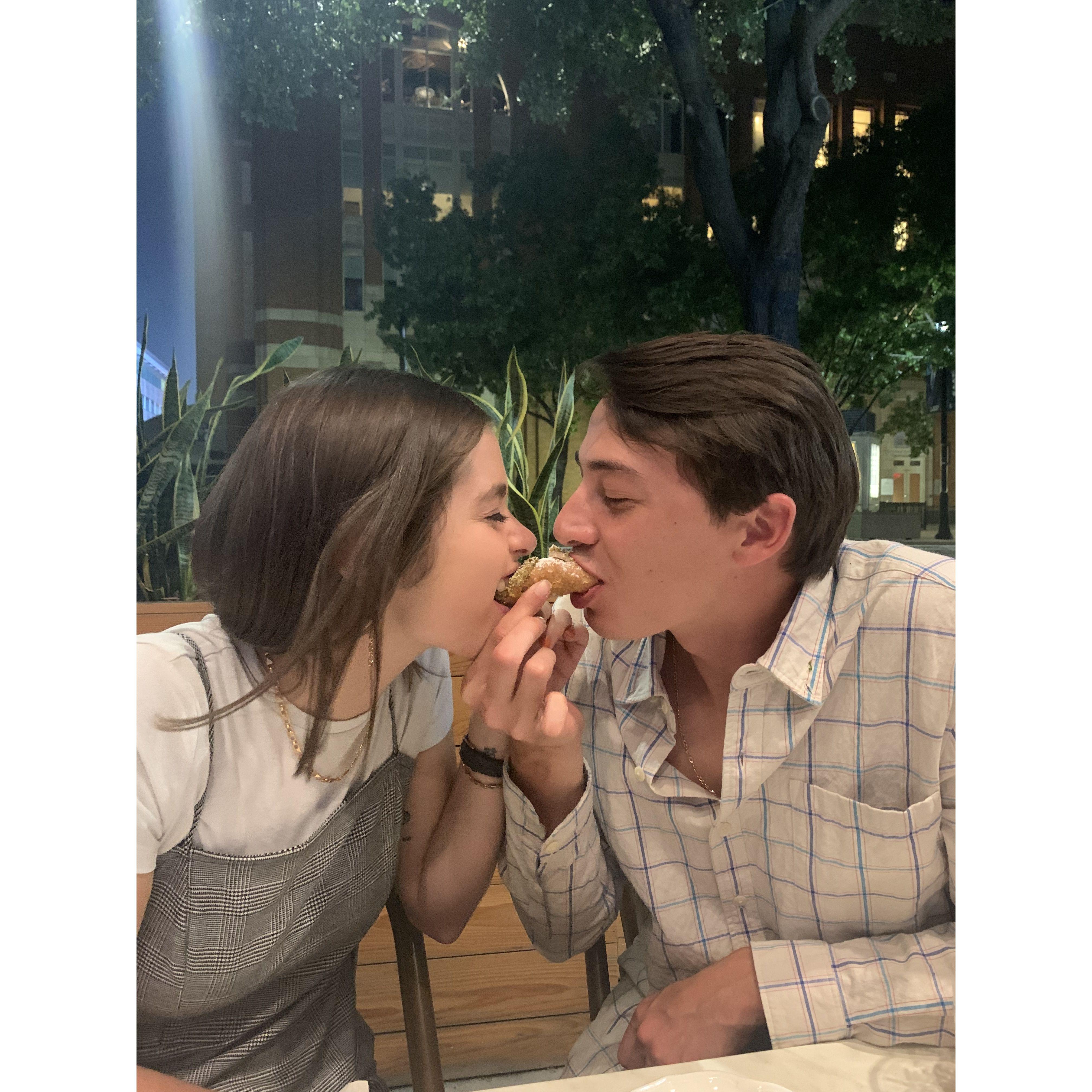 October 2021- Sharing little moments together is what makes this life so fun together.