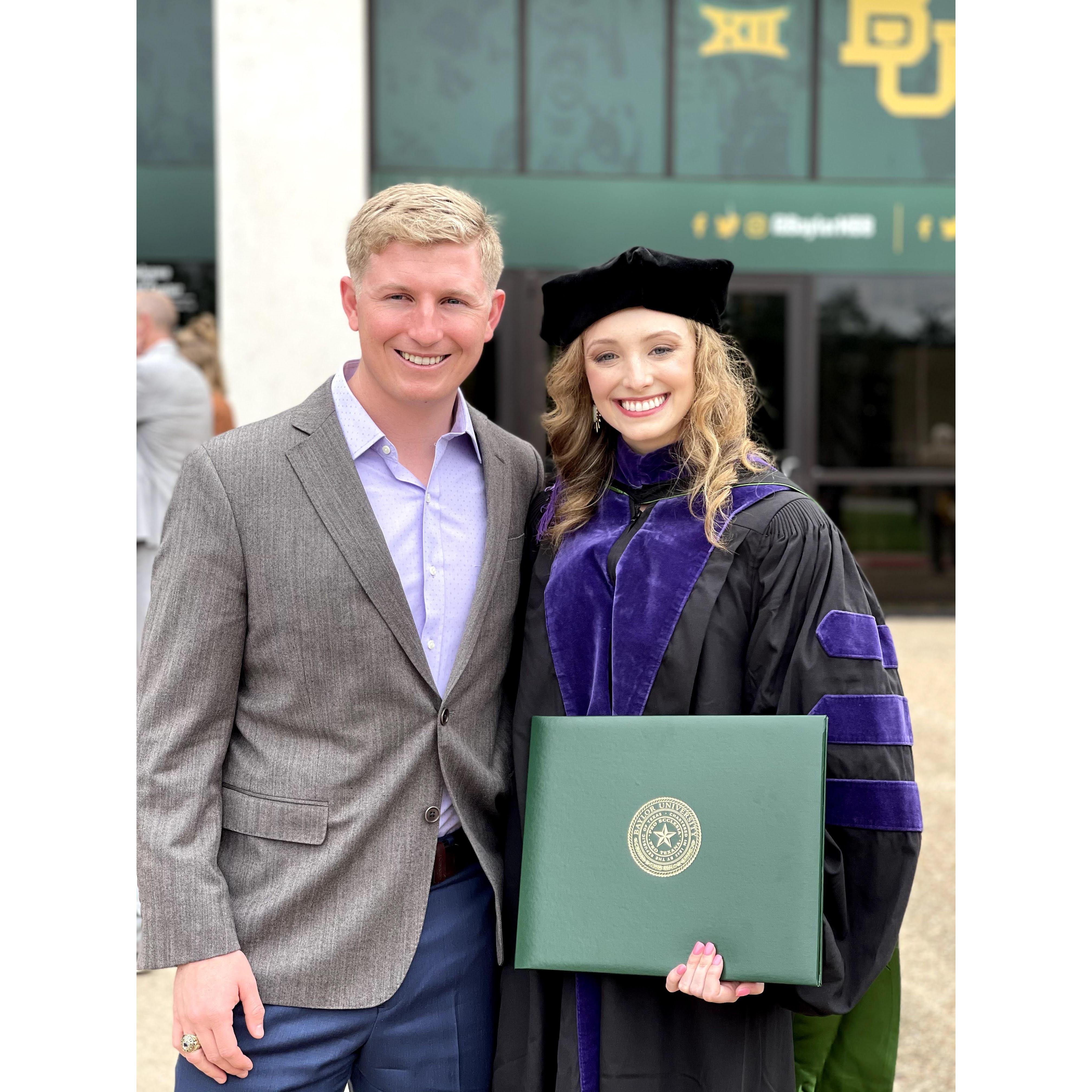 Us at Hannah's law school graduation.