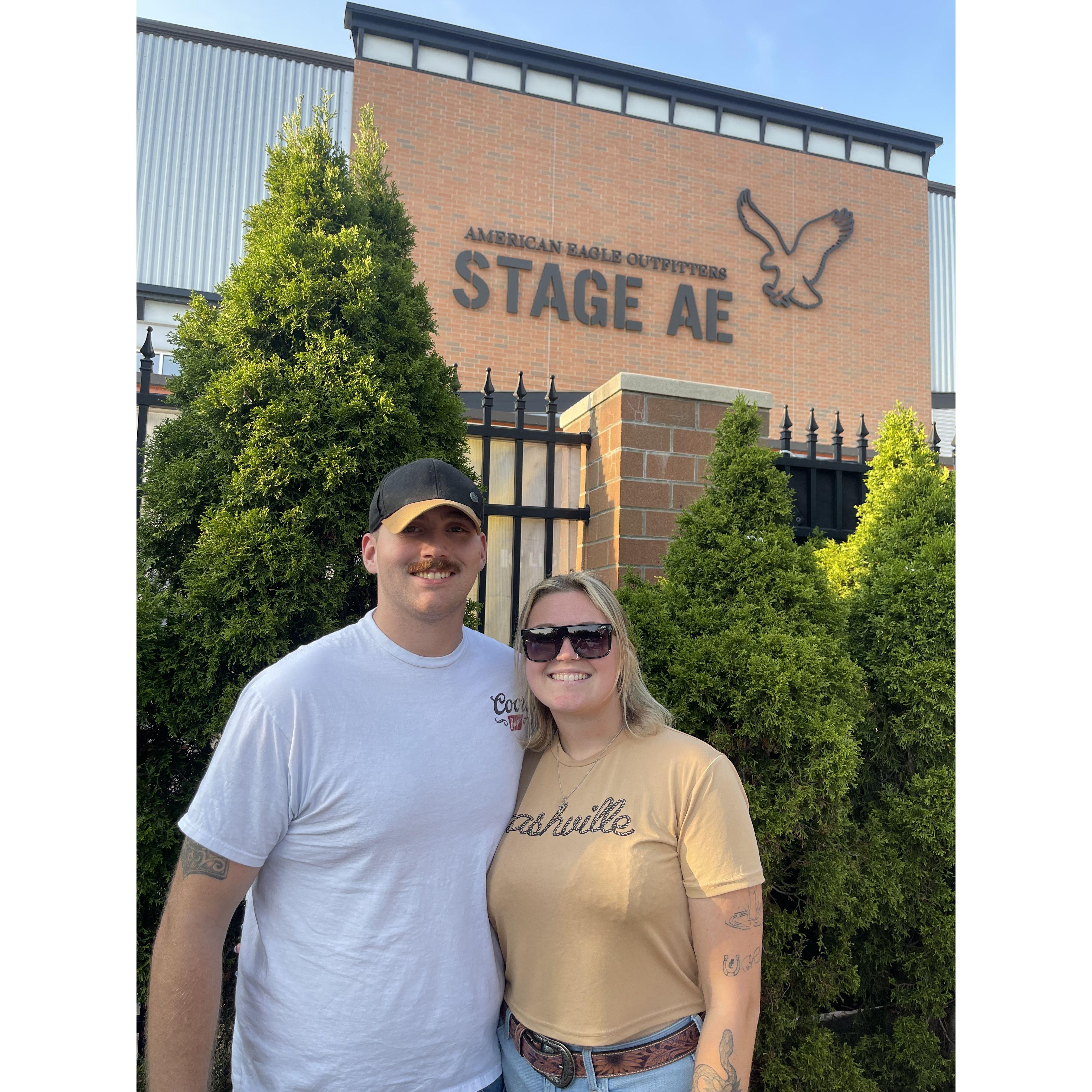 Charles Wesley Godwin concert (we drove to PA for this too!)