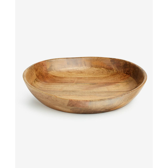 Oake Low Wood Serving Bowl, Exclusively at Macy's
