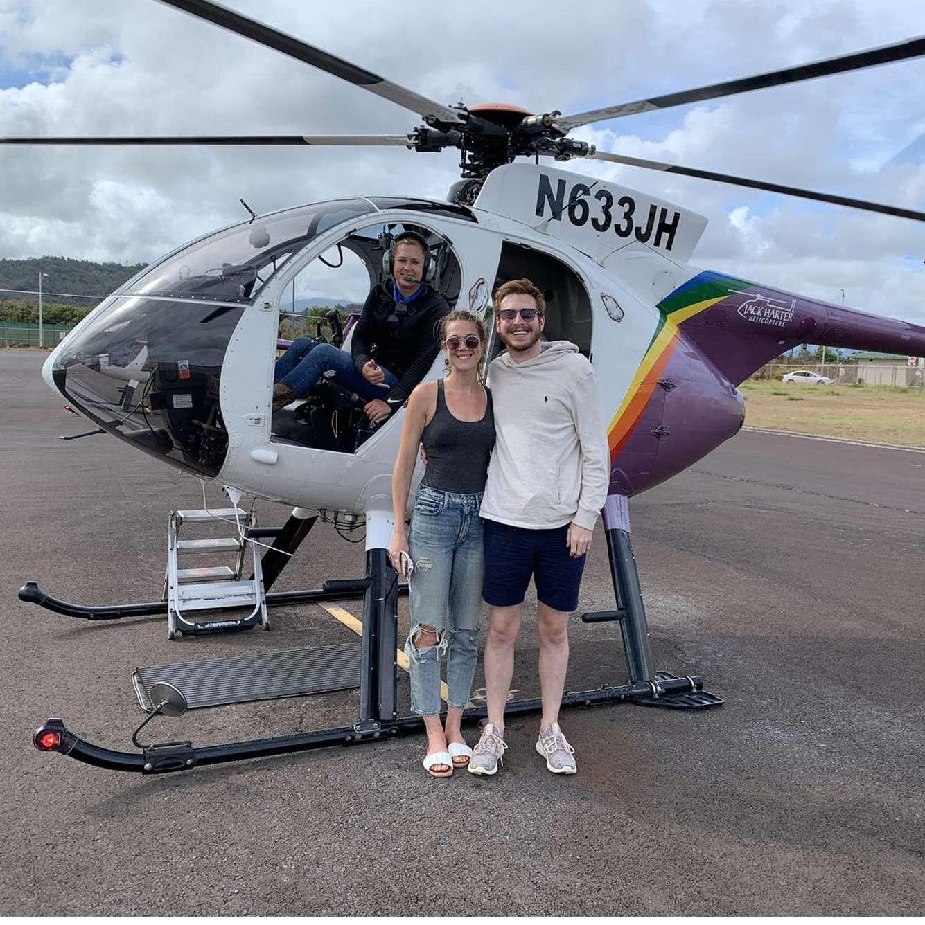 Doors off Helicopter Tour Kauai, HI -2021