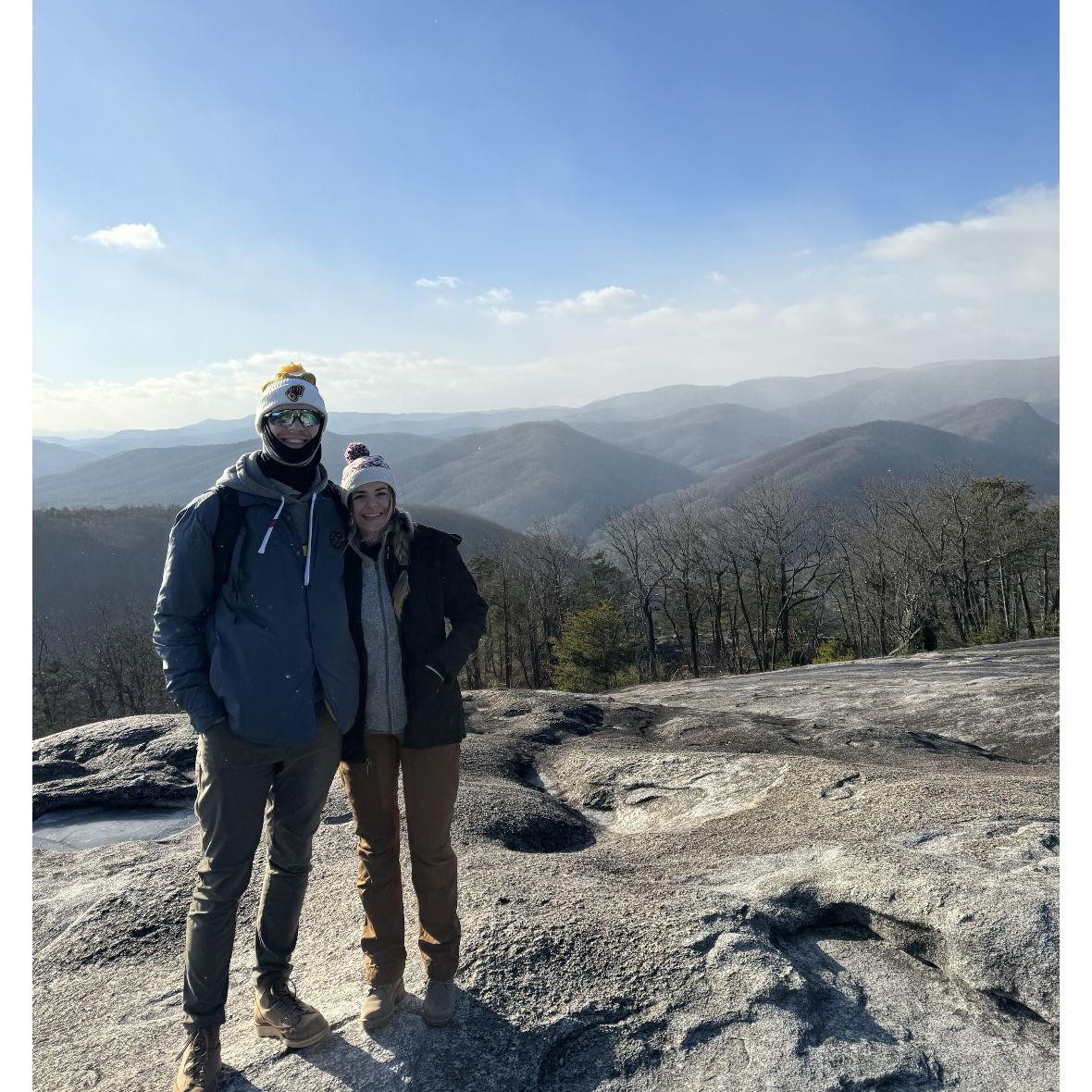 Another NC hike, but this one was below freezing