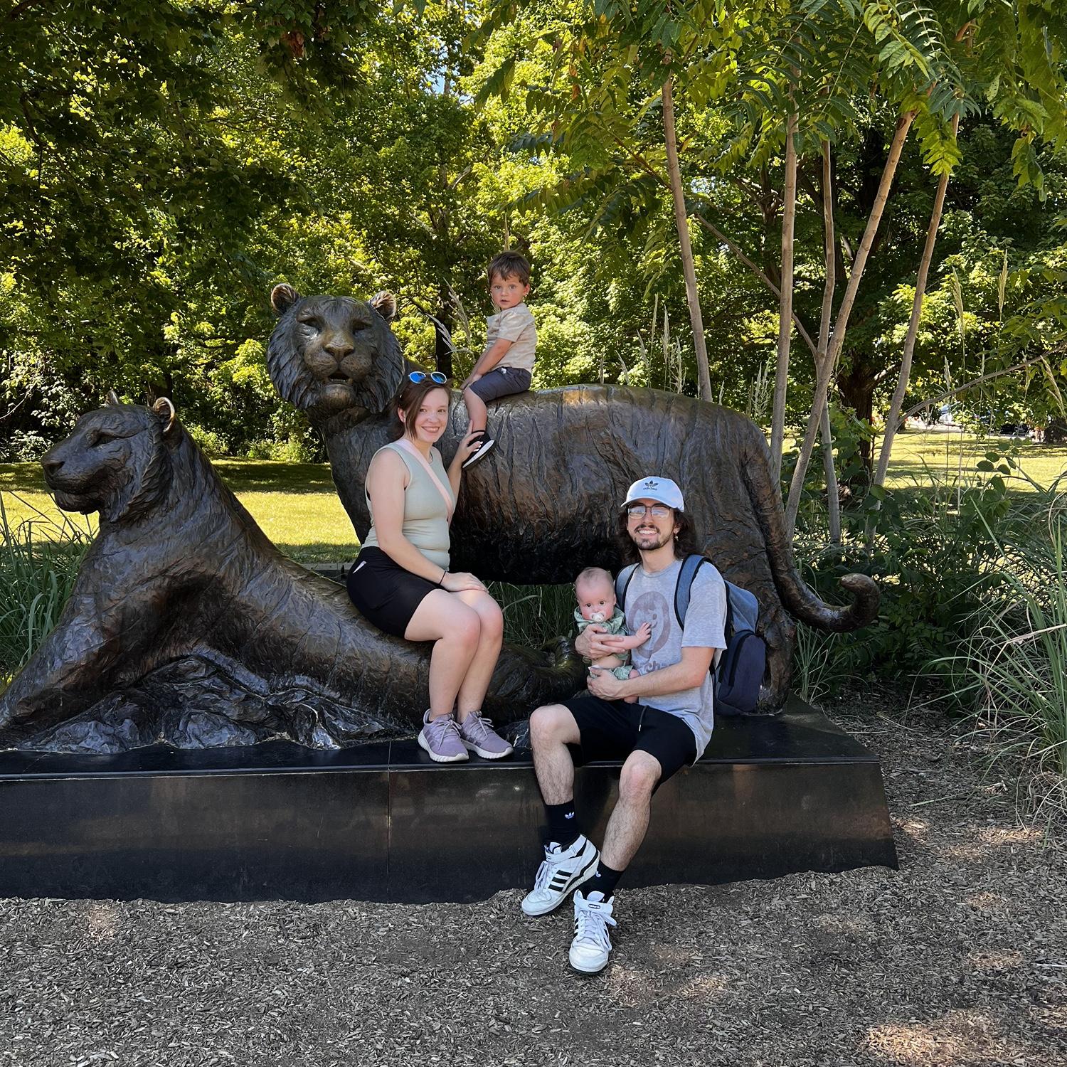 1st Zoo trip with Ronin.