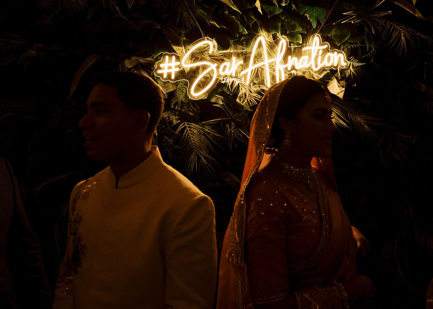 The Wedding Website of Sara Ali and Afnan Islam