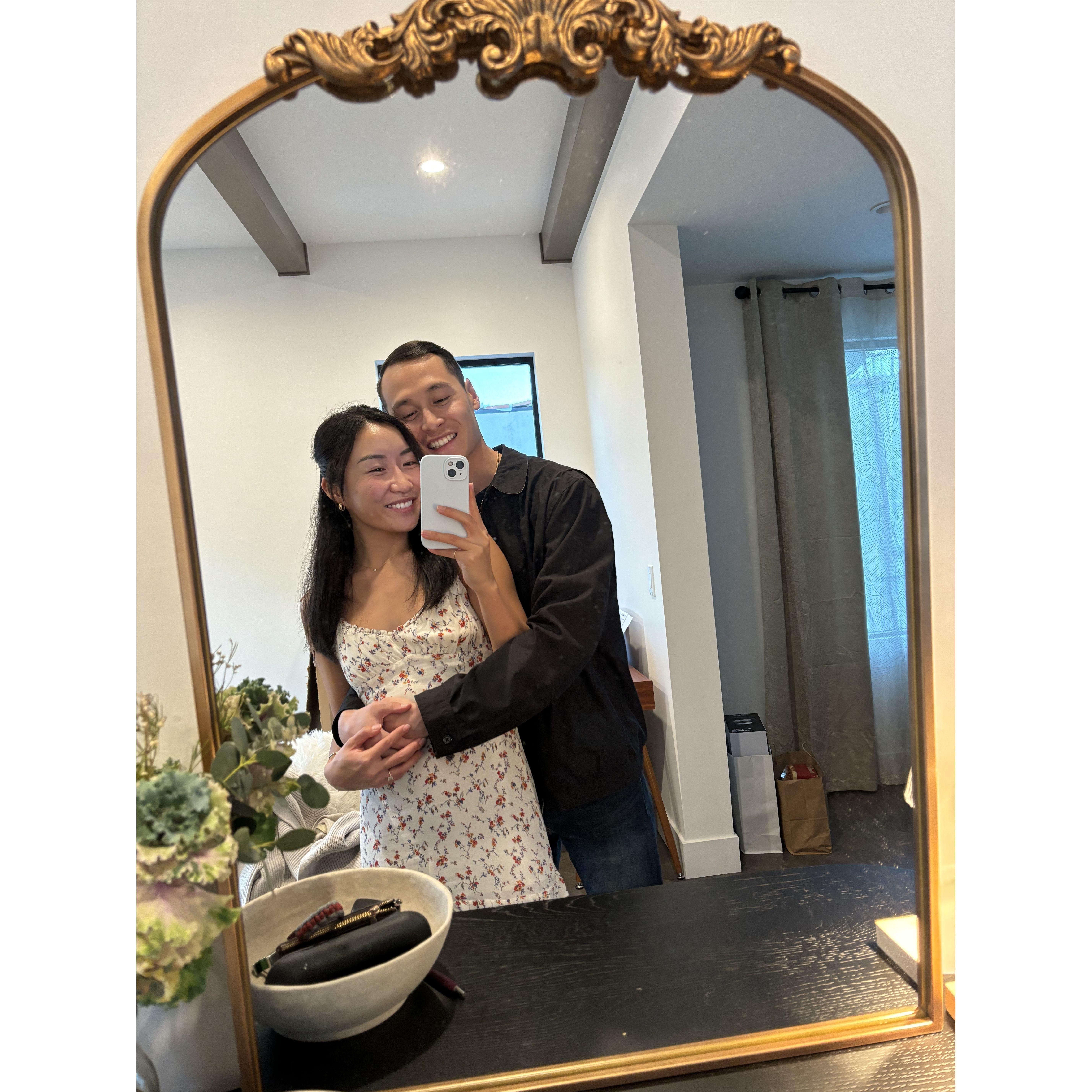 When we first moved into our home :)