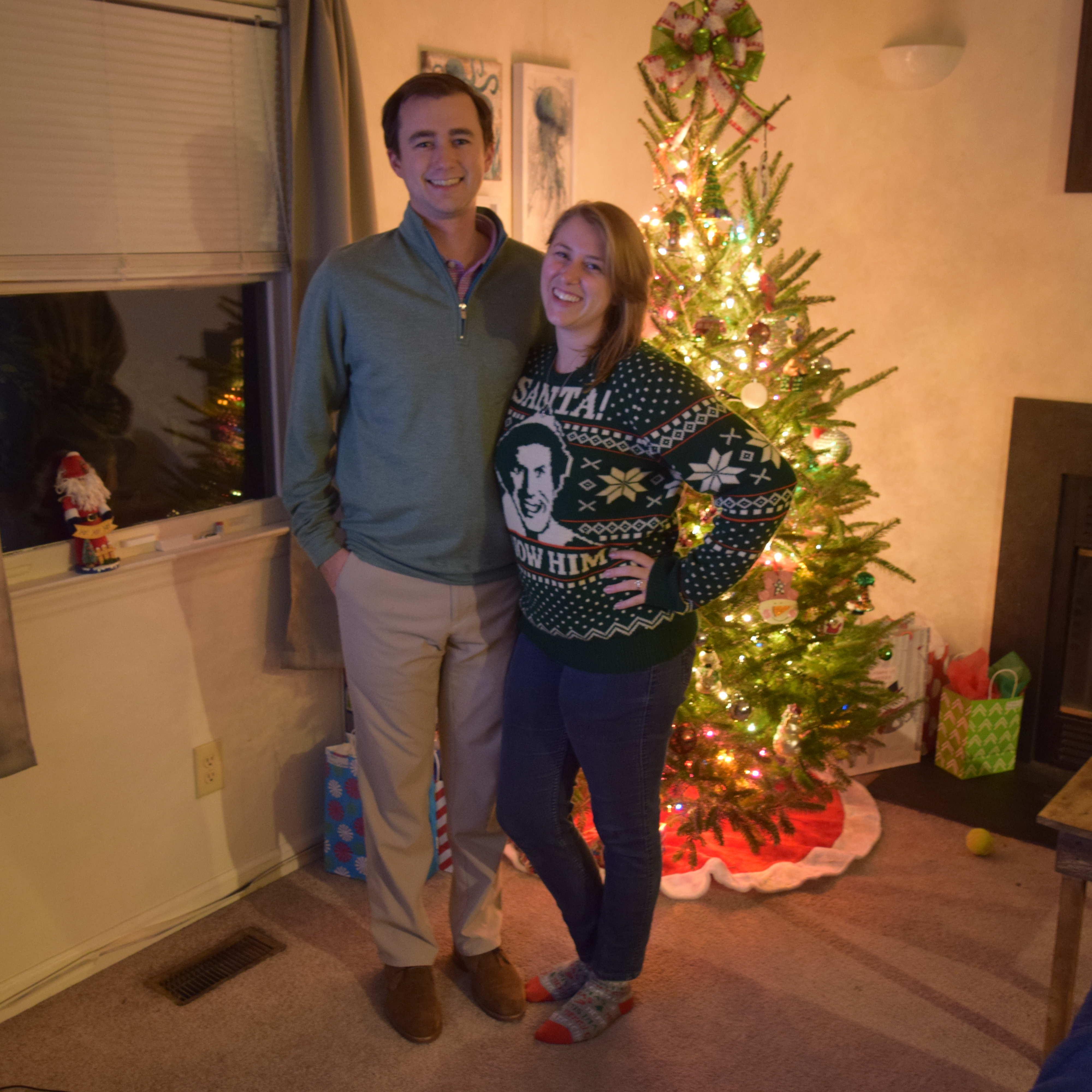 When Tristan is taller than the tree...