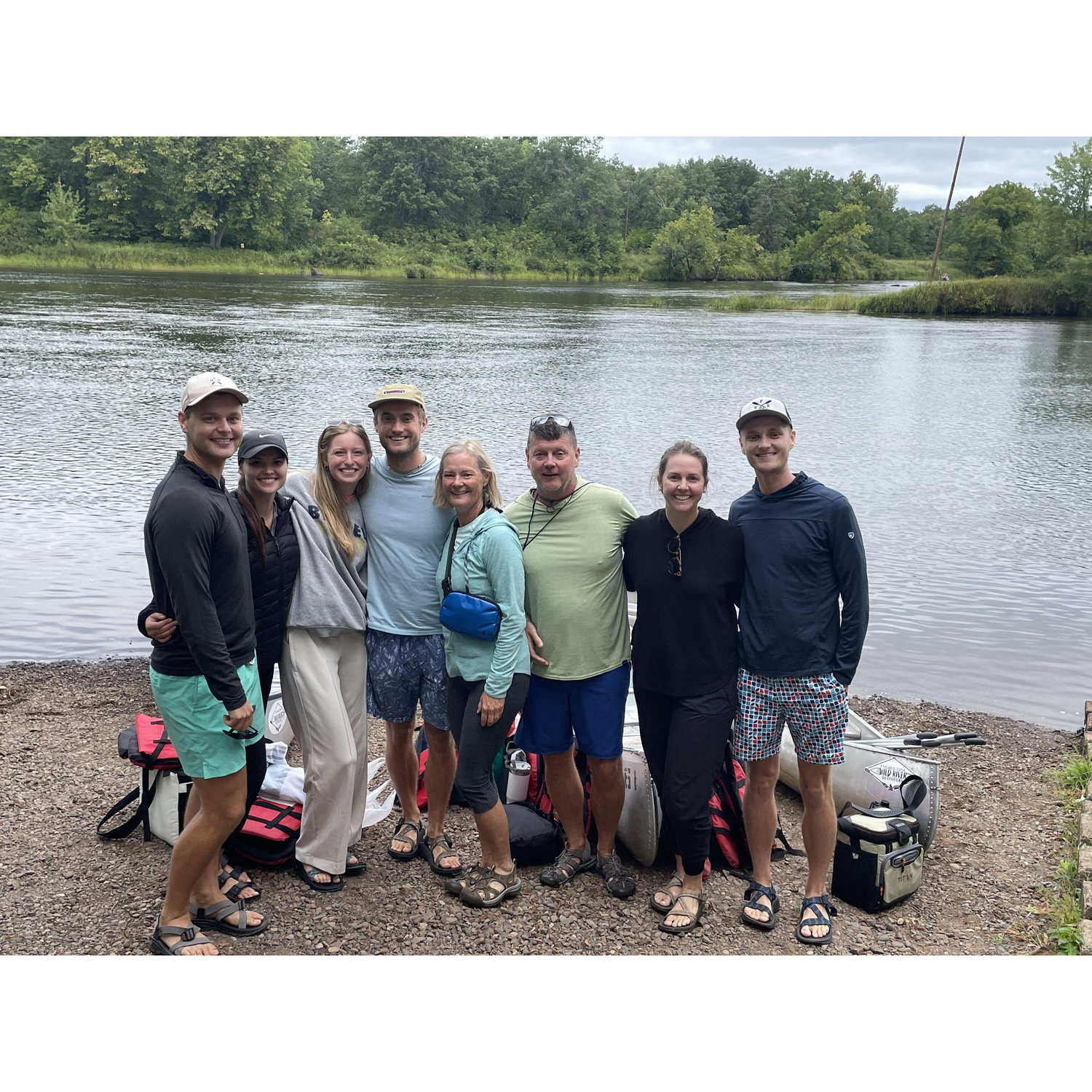 Lagus family canoe trip