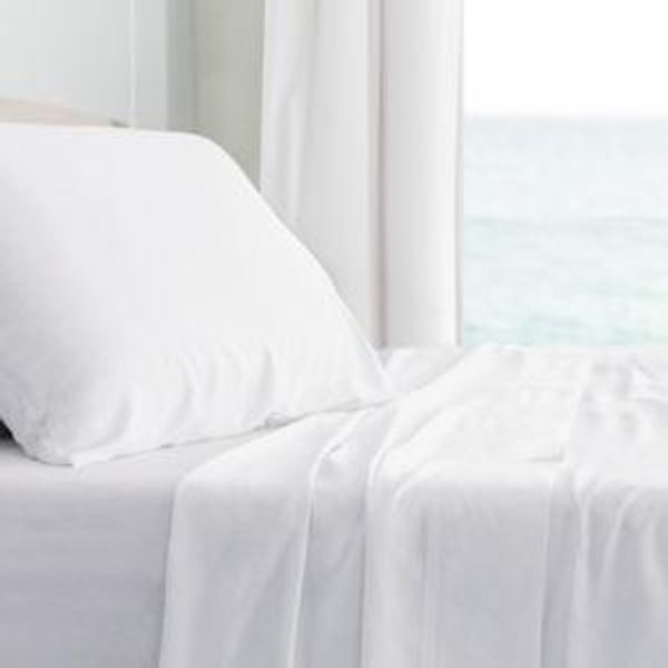 Classic Bamboo Bed Sheet Set - White