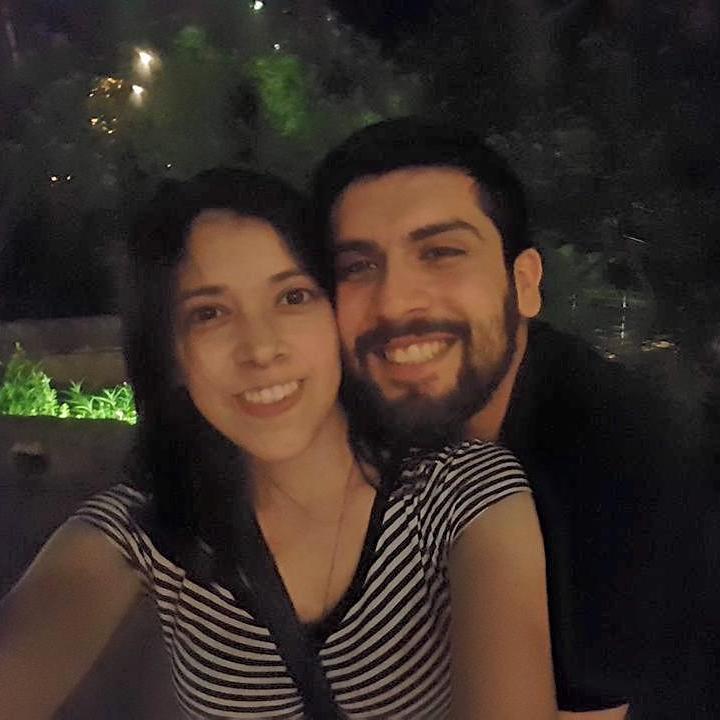 Our first date down town! 2015