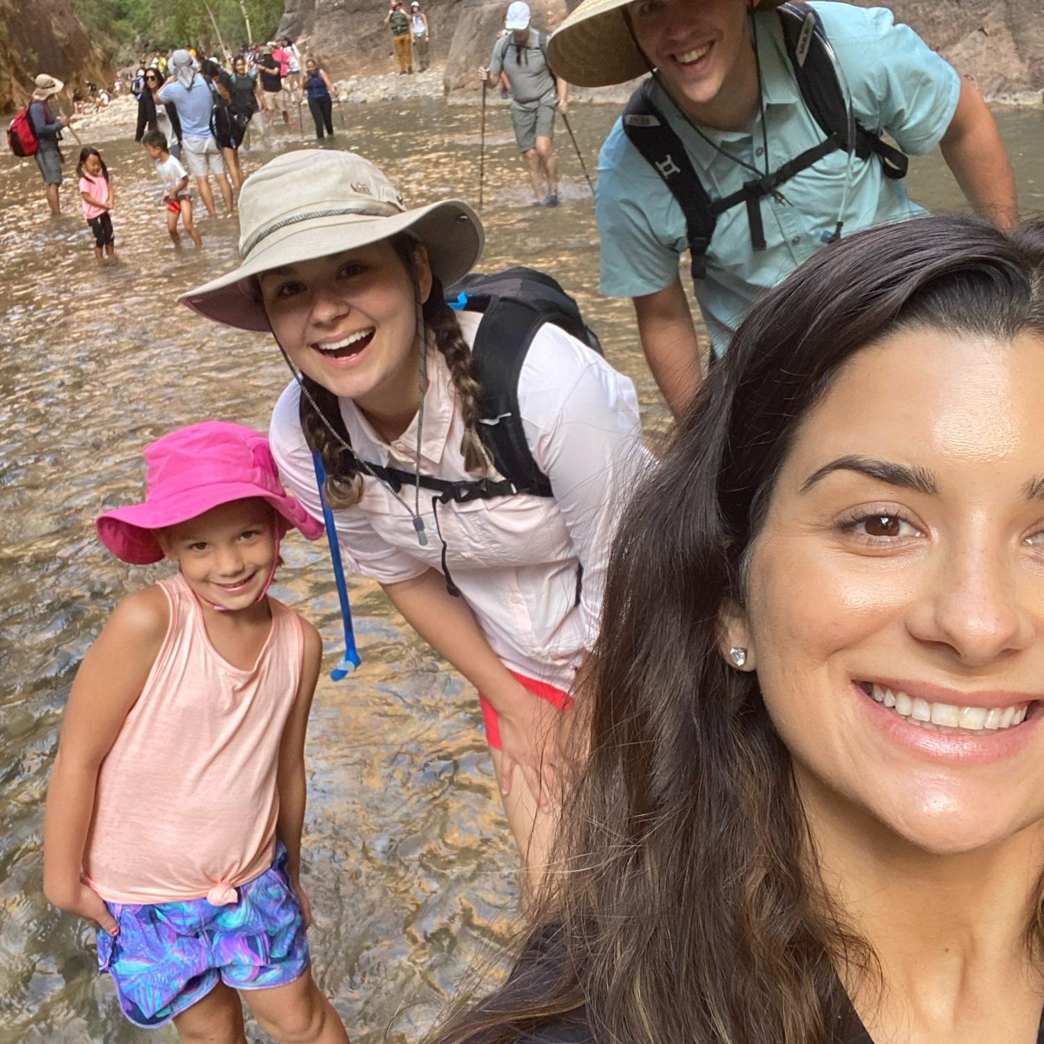 During a Rogers Family trip to Zion National Park in 2021, Kendall was able to come along and get to know the family better.