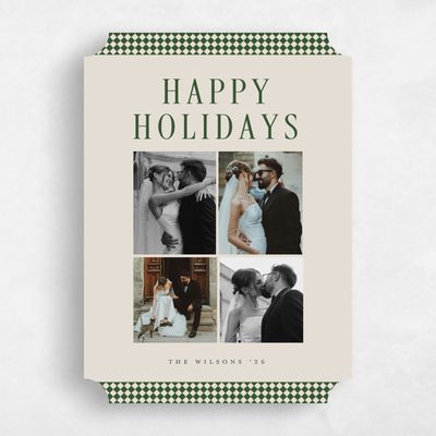 Green Ticket Holiday Card - Whitman