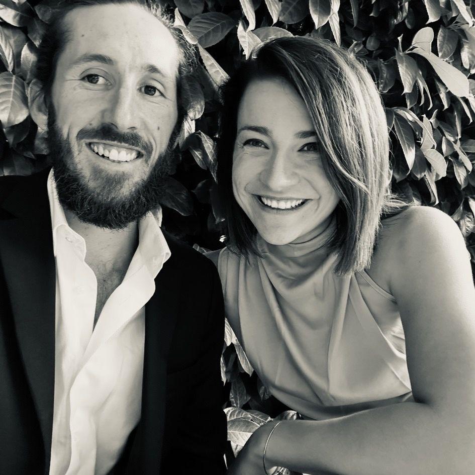 A wedding in Seattle. We traveled a lot when we first started dating.