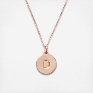 Rose Gold Intial Pendant