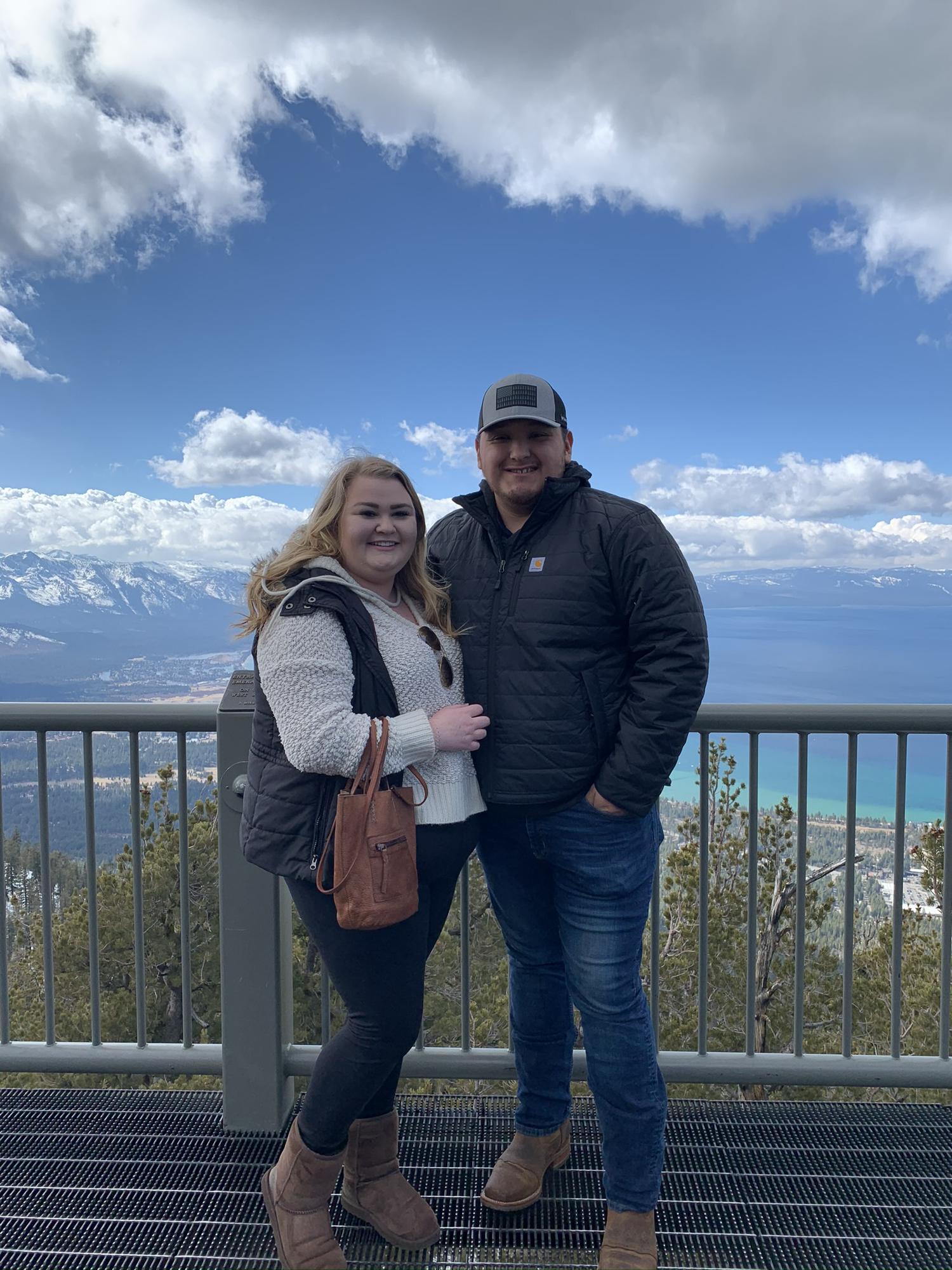 Our first anniversary, celebrated in our favorite place: Tahoe!