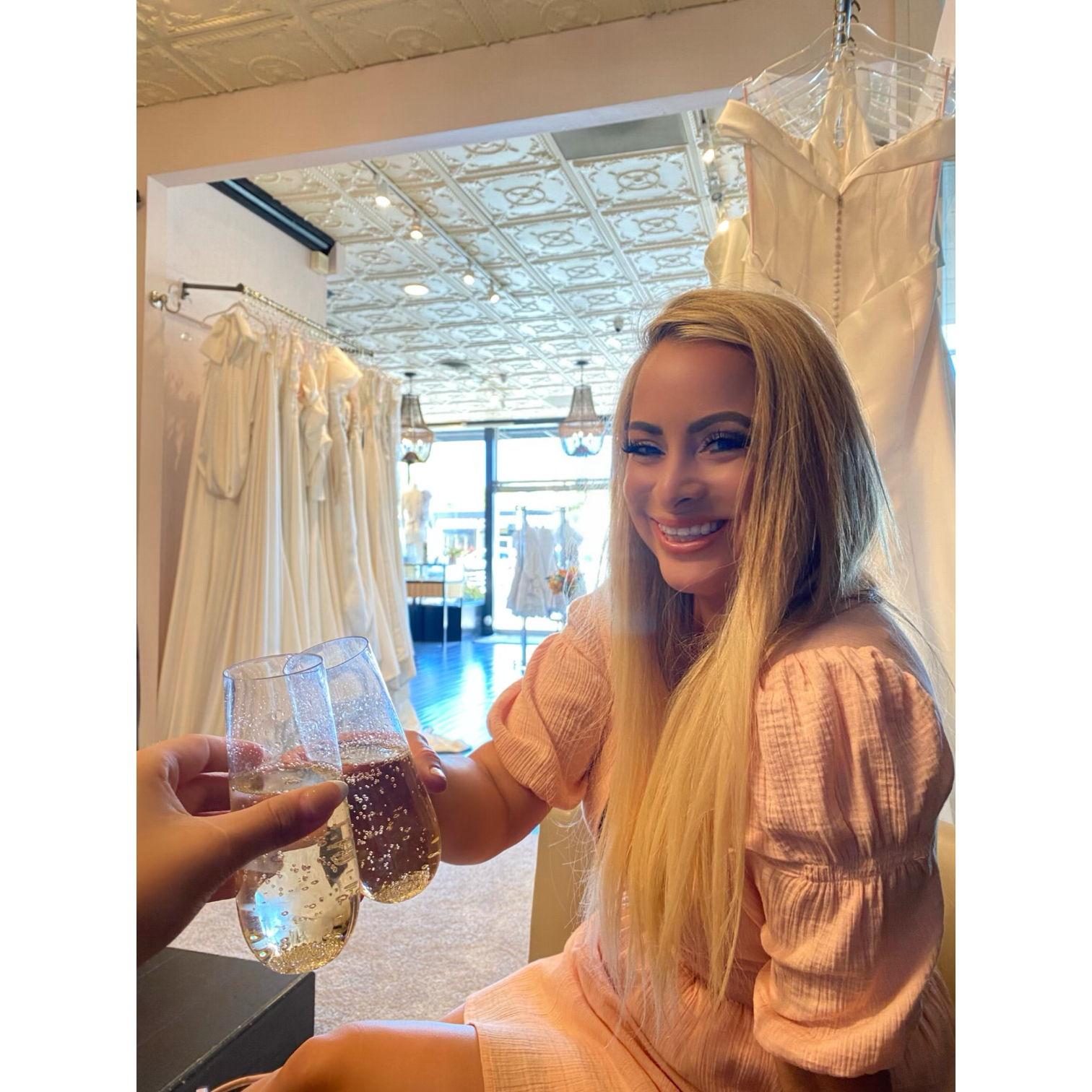 I said... YES to the dress <3