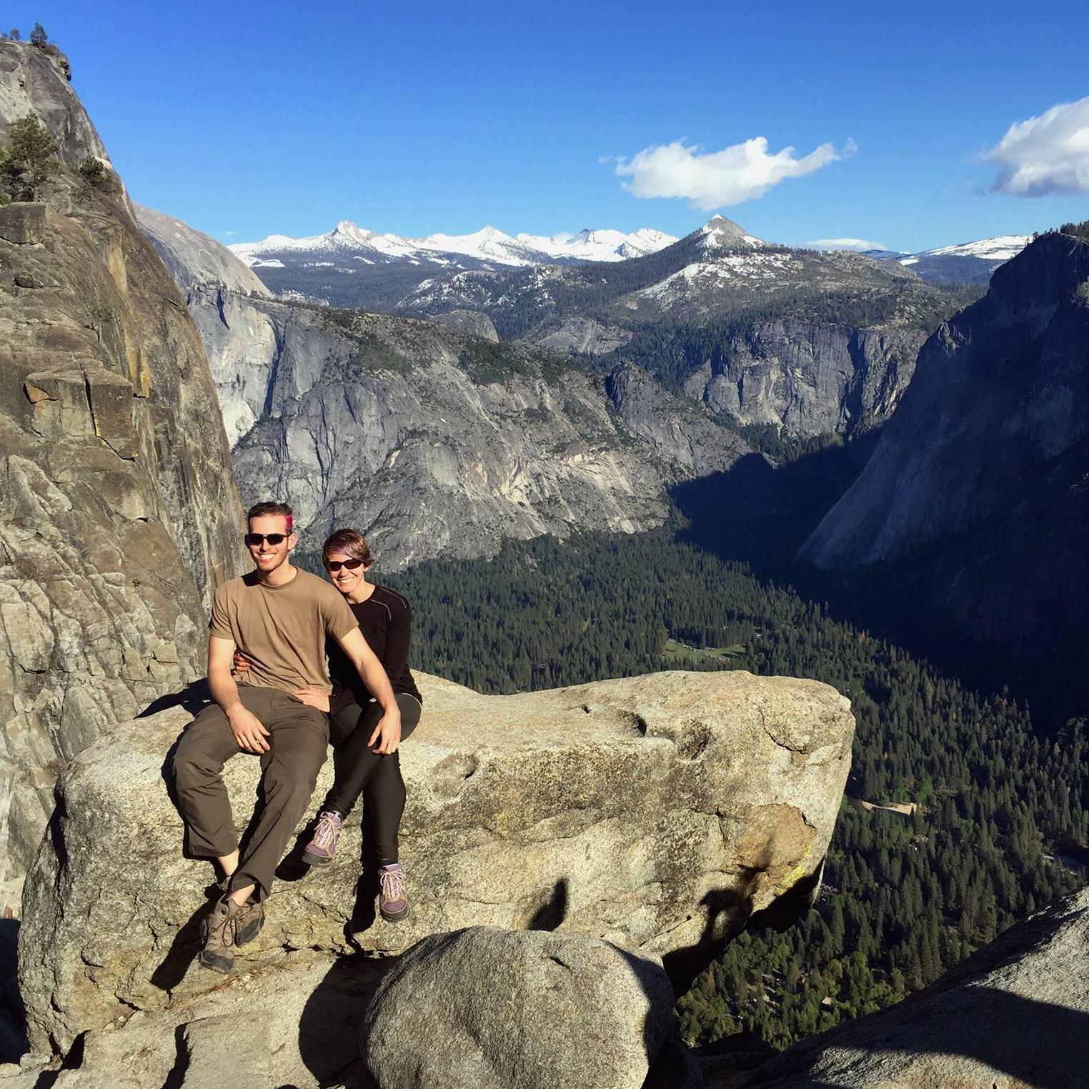 From the top of Yosemite Falls
