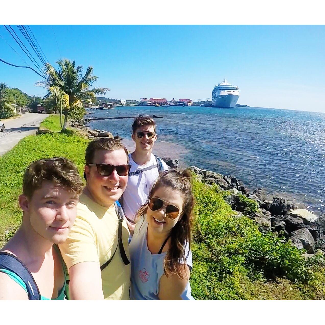exploring mexico with the Hatchell boys