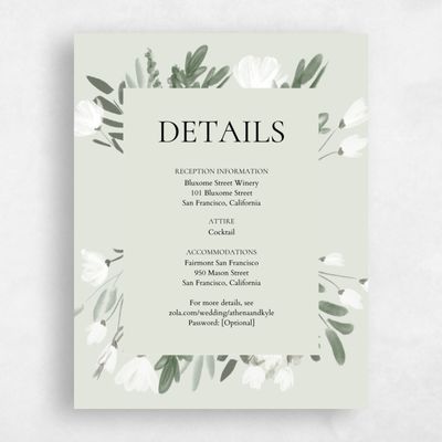 Lightest Green Wedding Enclosure - Oaklyn
