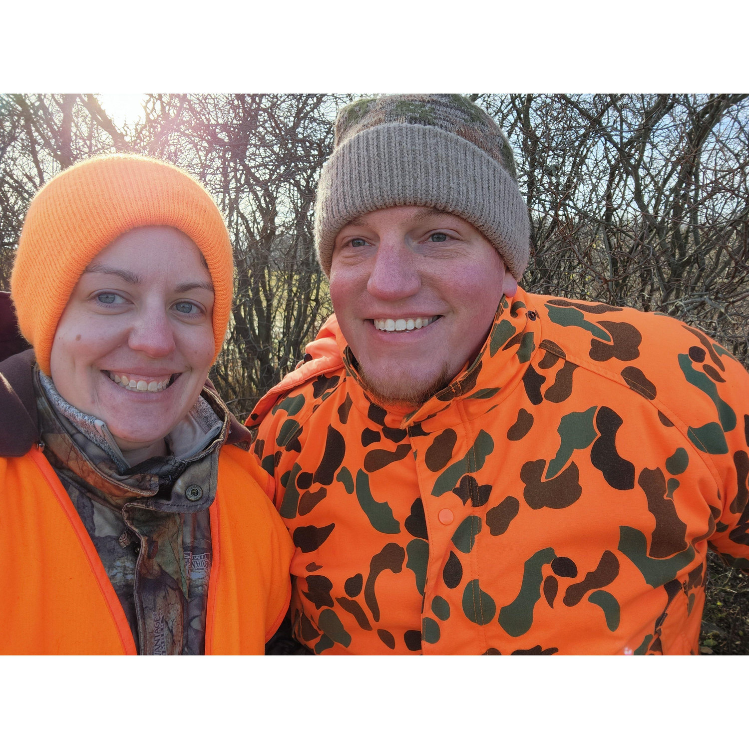 Our first hunting adventure.