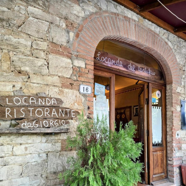 Dinner at Locanda Del Tartufaio in Siena, Italy