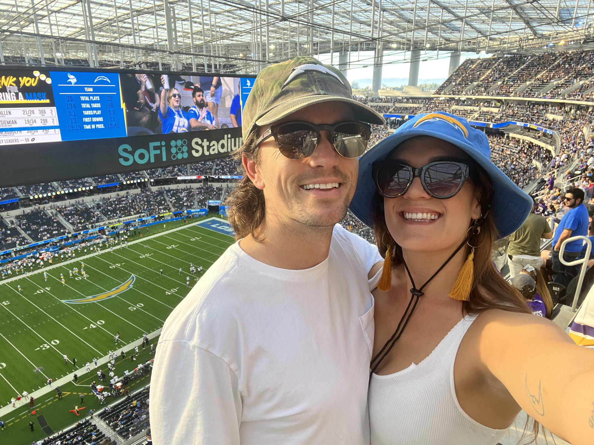 Chargers @ Sofi, Nov, 2021